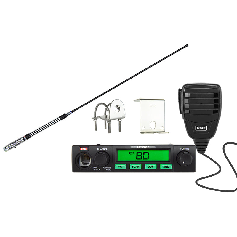 GME TX3500SVP 5 Watt Compact UHF Radio with ScanSuite - Value Pack