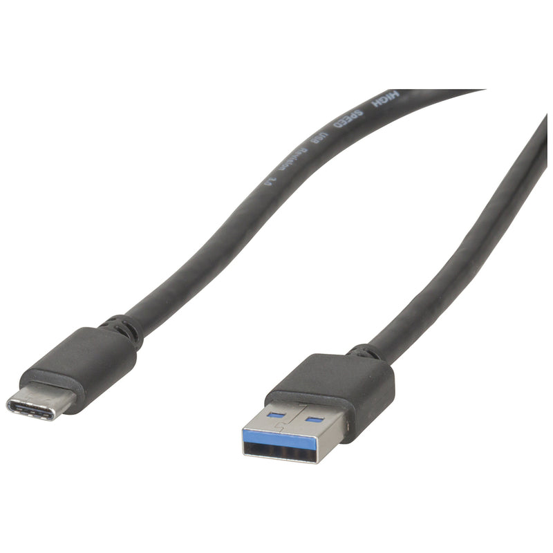 USB Type C to USB 3.0 A Male Cable 1m