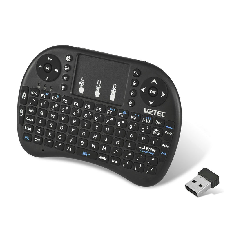 Mini Wireless Keyboard with Touchpad Mouse
